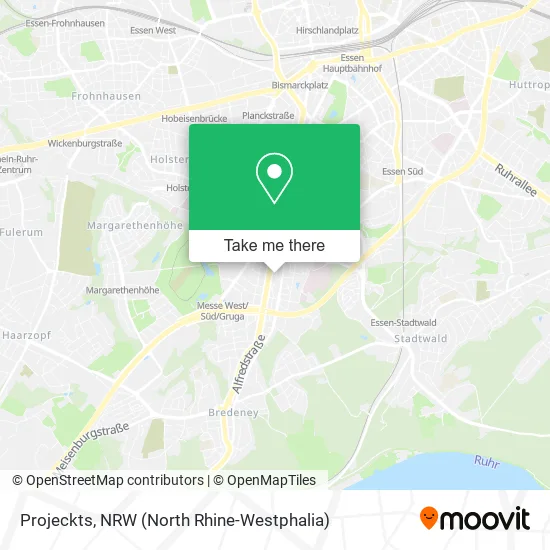 Карта Projeckts