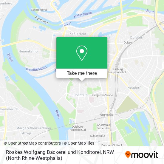 Röskes Wolfgang Bäckerei und Konditorei map
