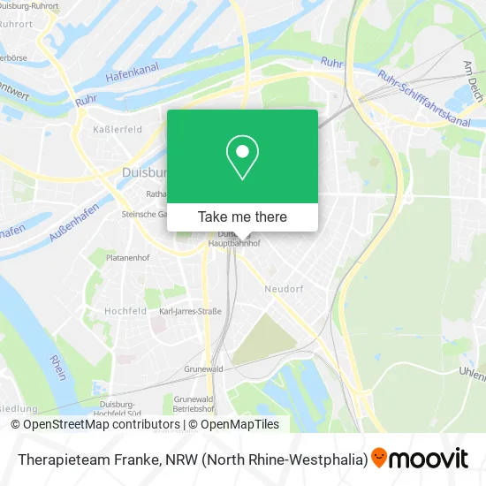 Therapieteam Franke map
