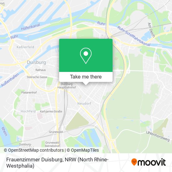Frauenzimmer Duisburg map