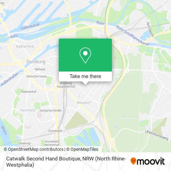 Catwalk Second Hand Boutique map
