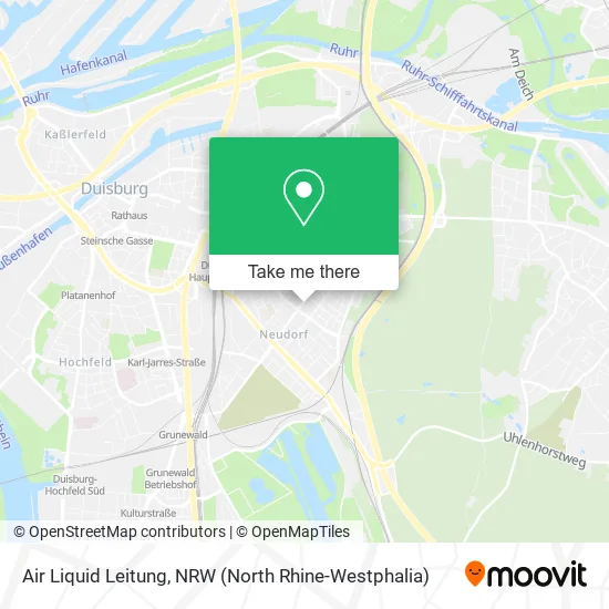 Карта Air Liquid Leitung