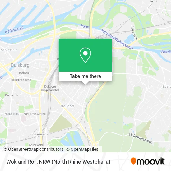 Карта Wok and Roll