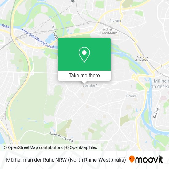 Mülheim an der Ruhr map