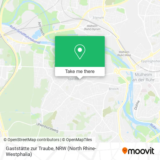 Карта Gaststätte zur Traube