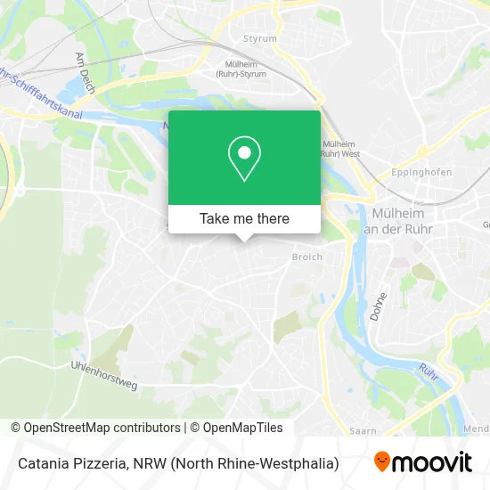 Pizzeria Catania map