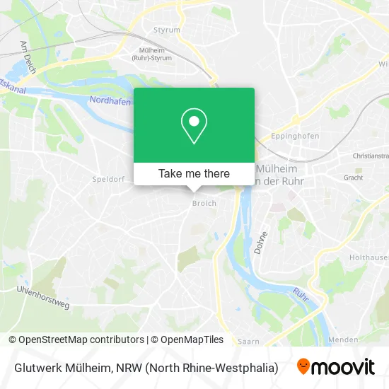 Карта Glutwerk Mülheim