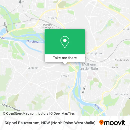 Rüppel Bauzentrum map
