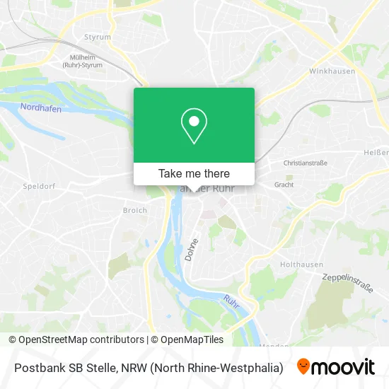 Postbank SB Stelle map