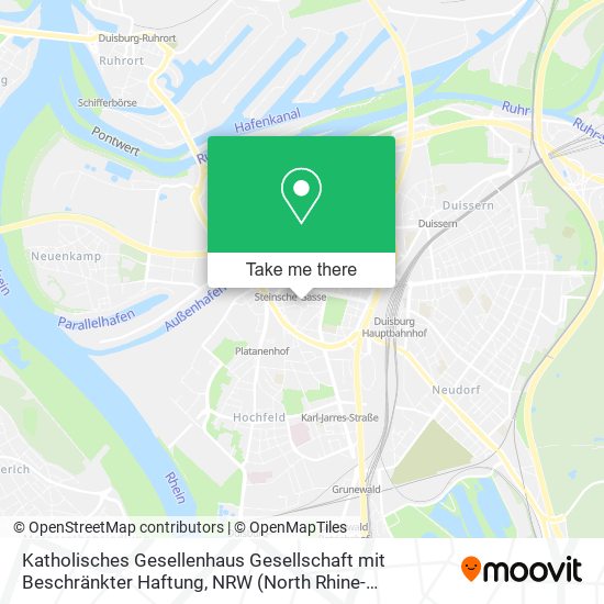 Katholisches Gesellenhaus Gesellschaft mit Beschränkter Haftung map