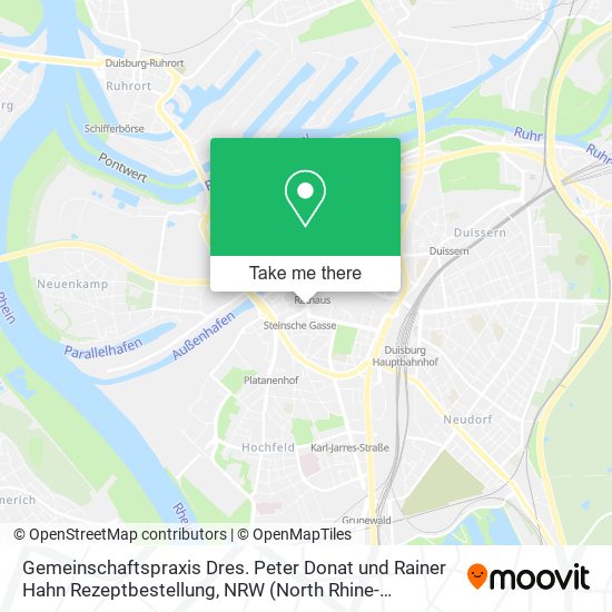Gemeinschaftspraxis Dres. Peter Donat und Rainer Hahn Rezeptbestellung map
