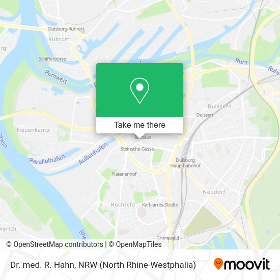 Карта Dr. med. R. Hahn