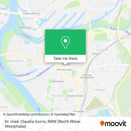 Dr. med. Claudia Gorris map