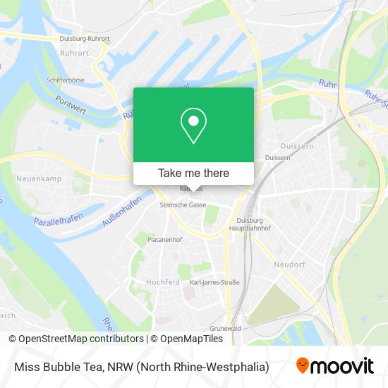 Miss Bubble Tea map