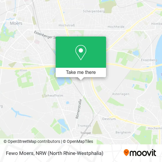 Карта Fewo Moers