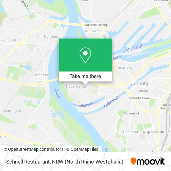 Schnell Restaurant map