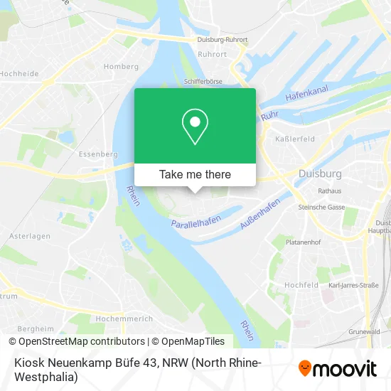 Карта Kiosk Neuenkamp Büfe 43