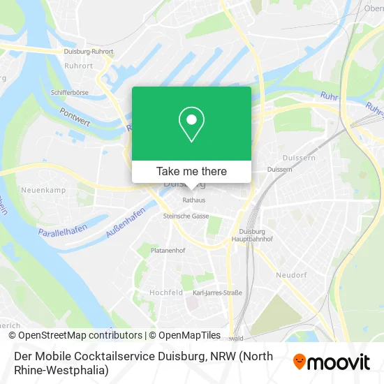 Карта Der Mobile Cocktailservice Duisburg