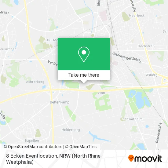 Карта 8 Ecken Eventlocation