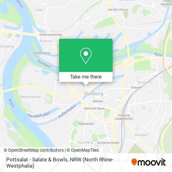 Pottsalat - Salate & Bowls map