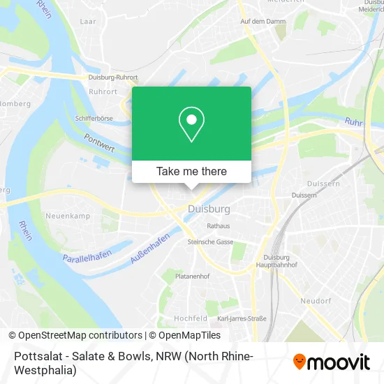 Карта Pottsalat - Salate & Bowls