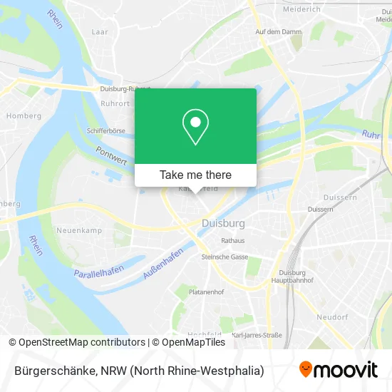 Bürgerschänke map