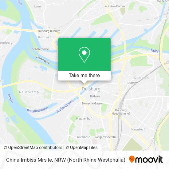 China Imbiss Mrs le map