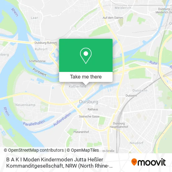 B A K I Moden Kindermoden Jutta Heßler Kommanditgesellschaft map