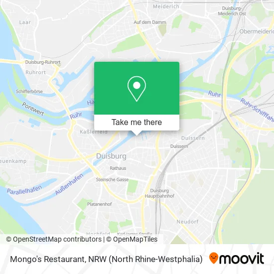 Карта Mongo's Restaurant