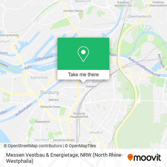Messen Vestbau & Energietage map