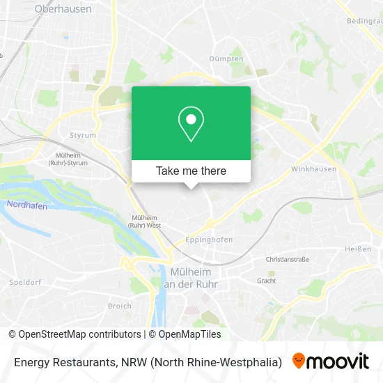 Energy Restaurants map
