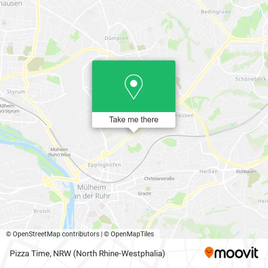 Карта Pizza Time