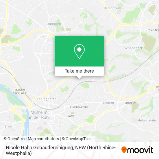 Карта Nicole Hahn Gebäudereinigung