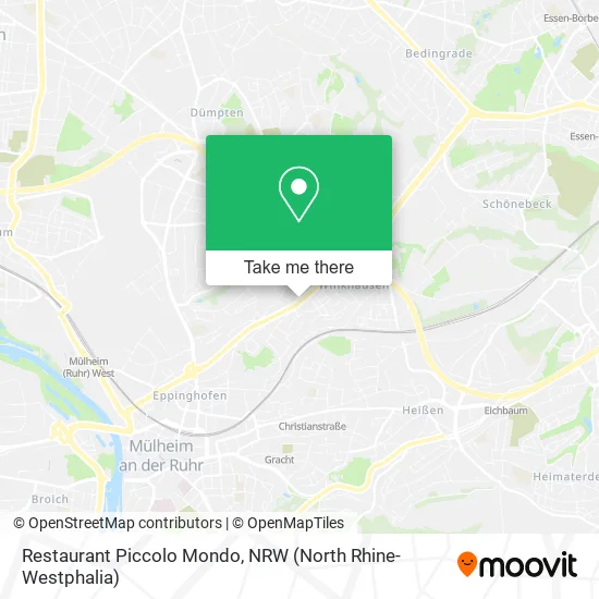 Restaurant Piccolo Mondo map