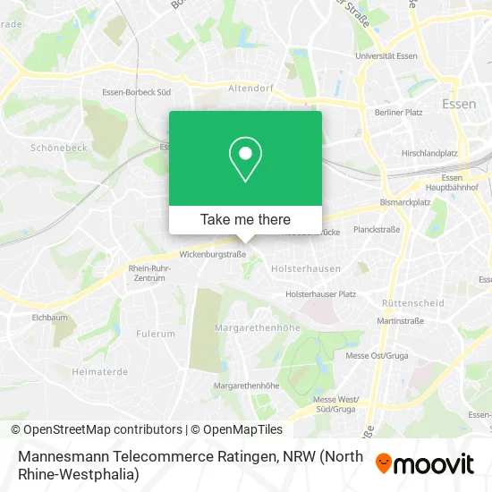 Карта Mannesmann Telecommerce Ratingen