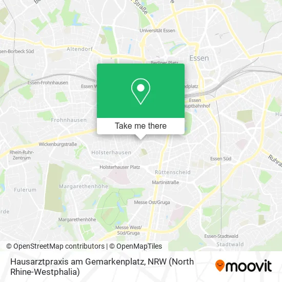 Карта Hausarztpraxis am Gemarkenplatz