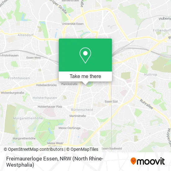 Freimaurerloge Essen map