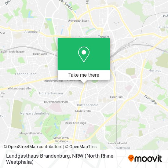 Landgasthaus Brandenburg map