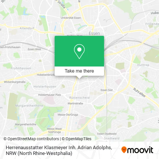 Карта Herrenausstatter Klasmeyer Inh. Adrian Adolphs