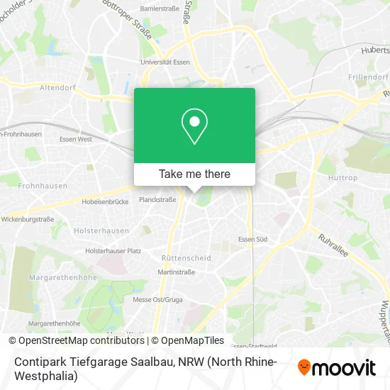 Карта Contipark Tiefgarage Saalbau