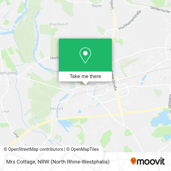 Mrs Cottage map