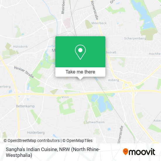 Sangha's Indian Cuisine map