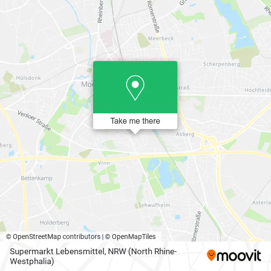 Supermarkt Lebensmittel map