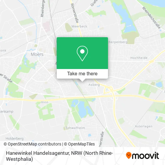 Карта Hanewinkel Handelsagentur