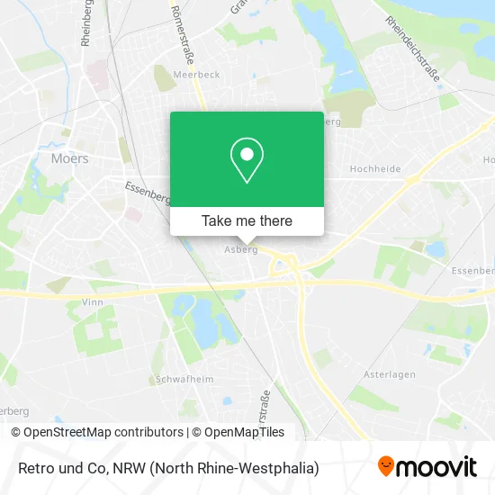 Карта Retro und Co