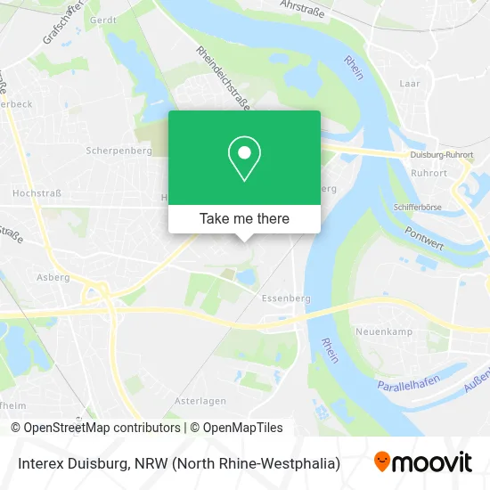 Interex Duisburg map