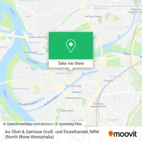 As Obst & Gemüse Groß- und Einzelhandel map