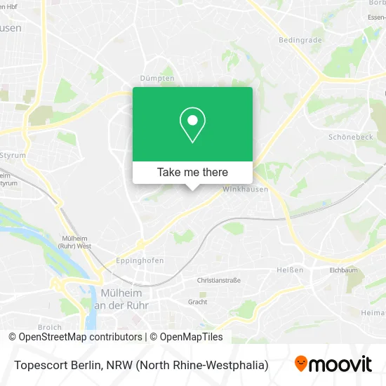 Topescort Berlin map