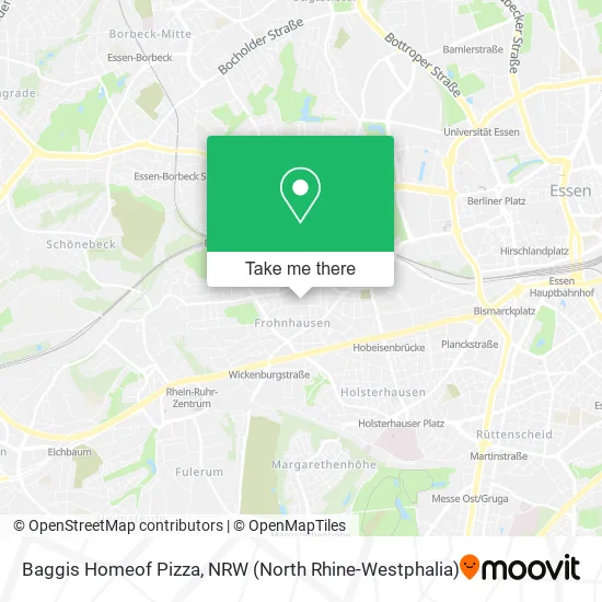 Карта Baggis Homeof Pizza