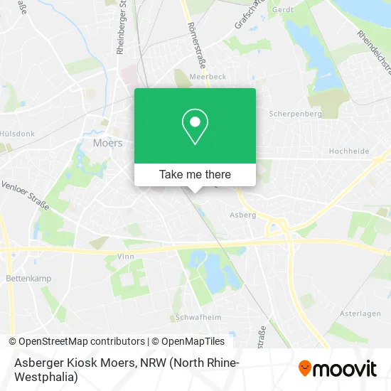 Карта Asberger Kiosk Moers